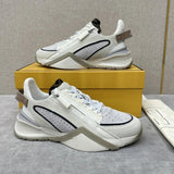 FENDI Shoes 2024New Sports Shoes Men's Color Matching Twill Letters Dad Shoes All-Match Lace-up Casual Shoes Men