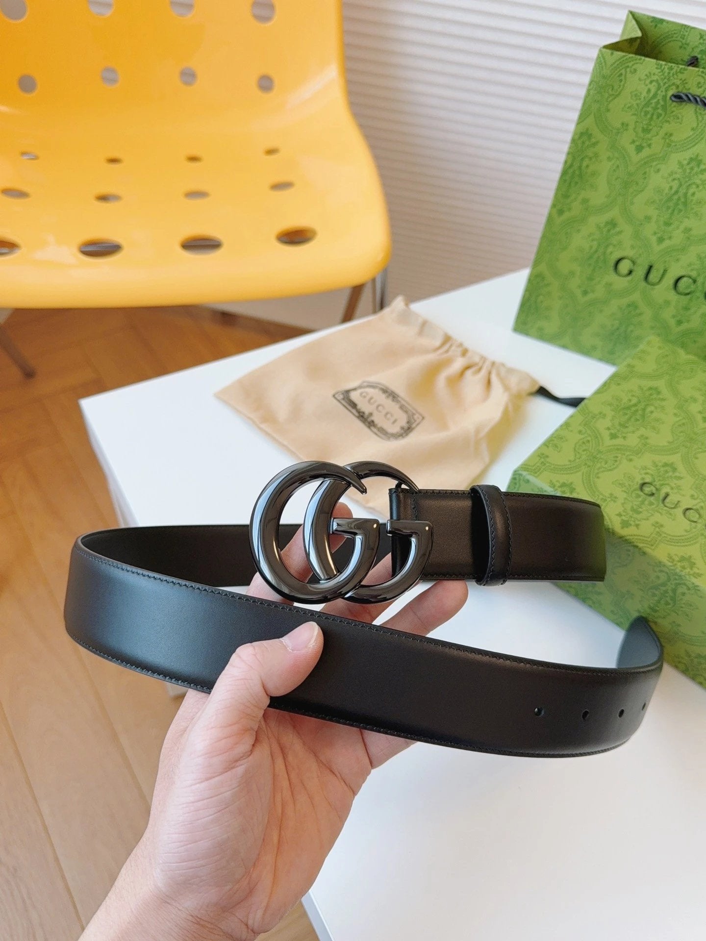 Gucci Belt Top version New Original Single Men's Belt Leather Belt Man Pair g Belt Men's Fashion Casual Original Leather Gujia Belt GG Home Pants Women's Gucci Gucci Women's Belt Ferragamo3.04.0