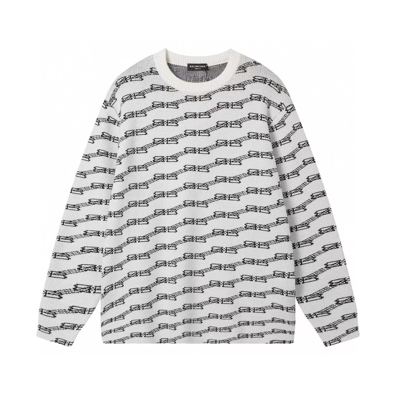 Balenciaga Clothing Fashion Trendy Sweater High Version Sweater