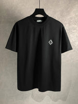 Dior T-shirt Chest Letter Logo logo round Neck Short Sleeve25ss New Pure Cotton Unisex Style T Casual T-Shirt Base Layer Shirt OS Loose Fit Half Sleeve Top Plus Size