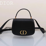 Dior Women's Bag Top version 【Treasure Item】24New30MontaigneAvenue Series Montian Cowhide Handbag Shoulder Messenger Bag Women's Bag