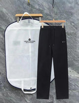 Louis Vuitton LV Sweatpants Three-Dimensional logo Straight-leg Sweatpants with Drawstring for Men and Women, Versatile Casual Long Pants